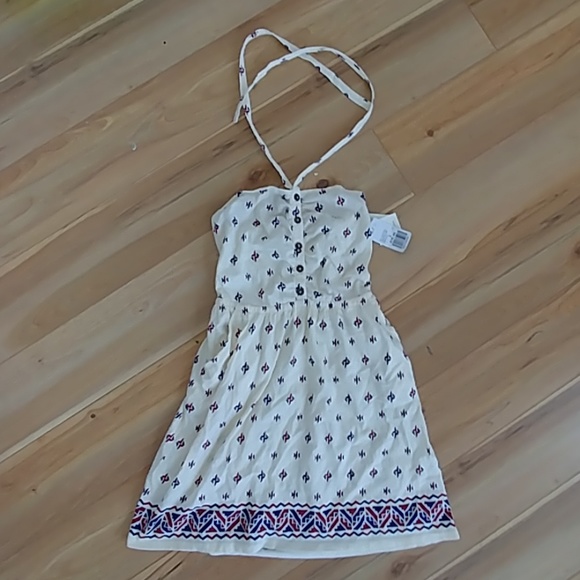 i love h81 Dresses & Skirts - NWT halter tie dress H81 native American print S